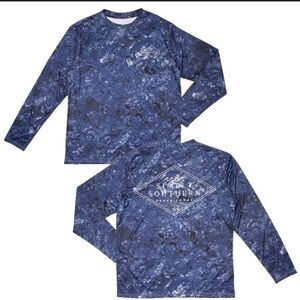 Simply Southern Men's Blue Long Sleeve Shirt